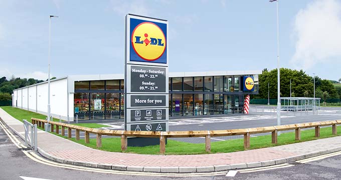 Shopping trolley systems for Lidl