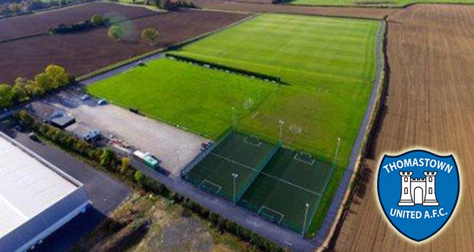 Floodlights for walking track at soccer club